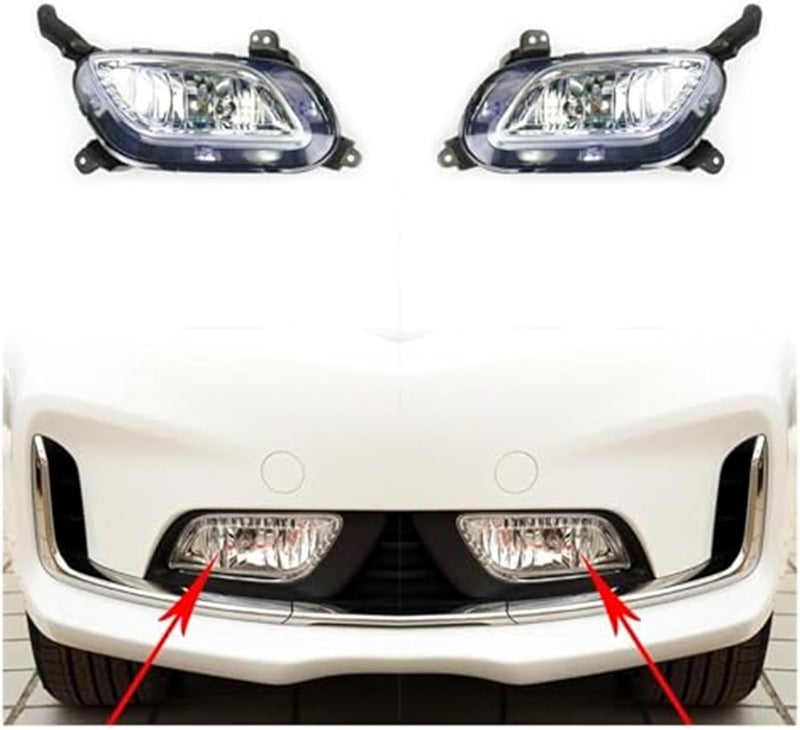 Vuzmode LED Fog Lights for Kia K3 2016-2018 - Image 2