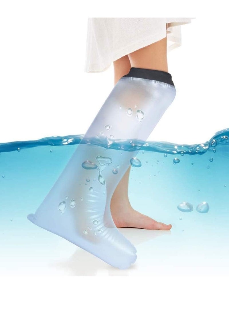 Generic Cast Cover for Shower Bath Leg, Waterproof Cast Covers Reusable Sealed Adult, Bandage Dry Protector Cover Broken Foot Ankle with No Mark on Skin  - Image 1