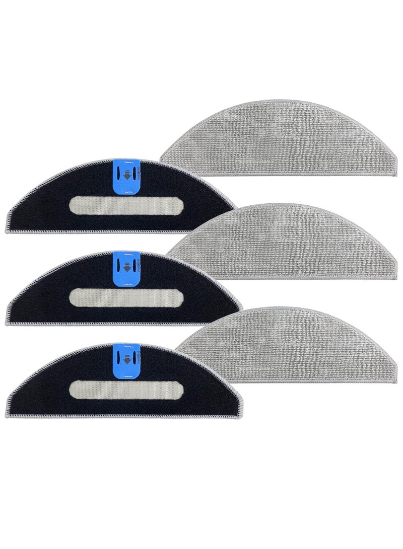 5 Pack i5 Replacement Mop Pads Washable and Reusable Mop Pads Premium Microfiber Mop Pads Replacement for iRobot Roomba Combo i5 i5+ j5 j5+ Robot Vacuum Cleaner Eco Friendly and Reusable - Image 2