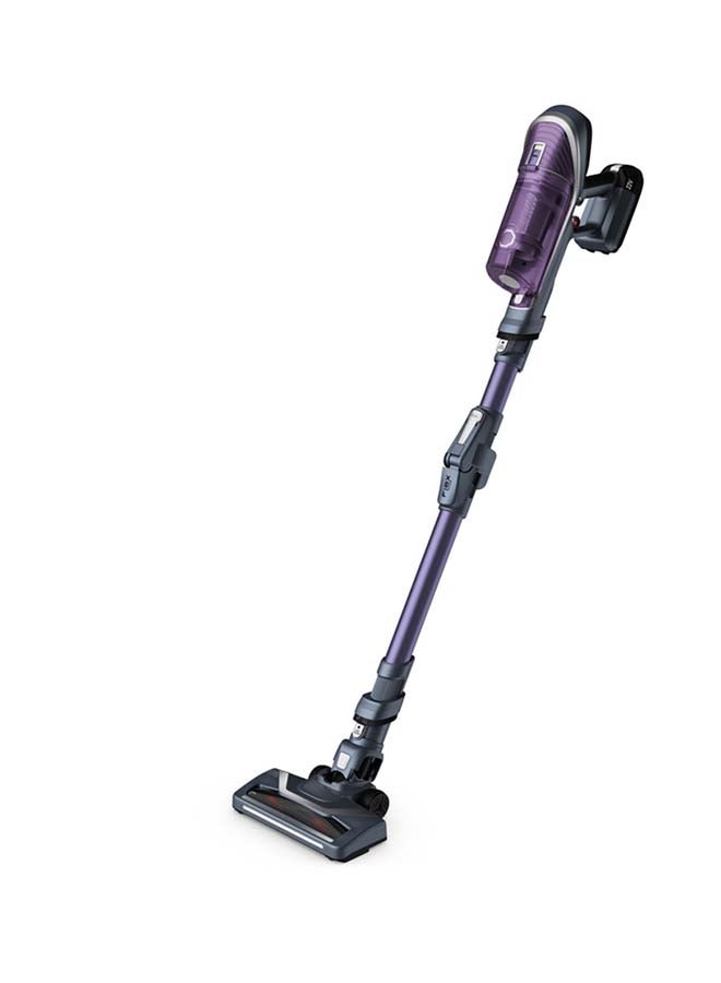 Tefal X-Force Flex 8.60 Allergy Kit, Cordless Vacuum Cleaner, Extreme Power, 185W, 22V Removable Battery, Up to 45 Minutes, Flex Technology, LED Lights 185 W TY9639HO Purple - Image 3