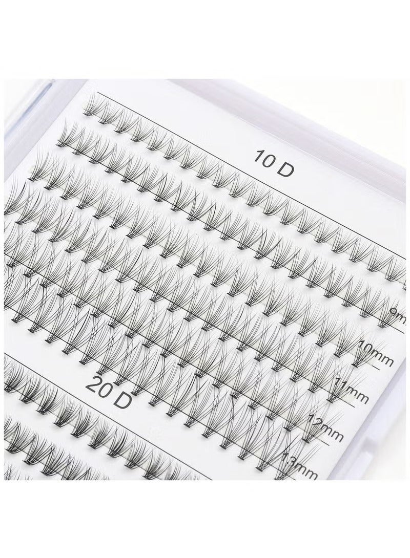 Generic 240pcs C Curl 10D/20D Individual Cluster Eyelashes  - Image 3