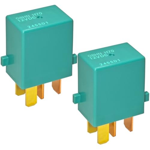 Casalytics Relay G8HNH70 Set of 2 DC12V 20A Micro ISO Plugin Relay for Automotive Compatible for Honda Acura Vehicle - Image 1