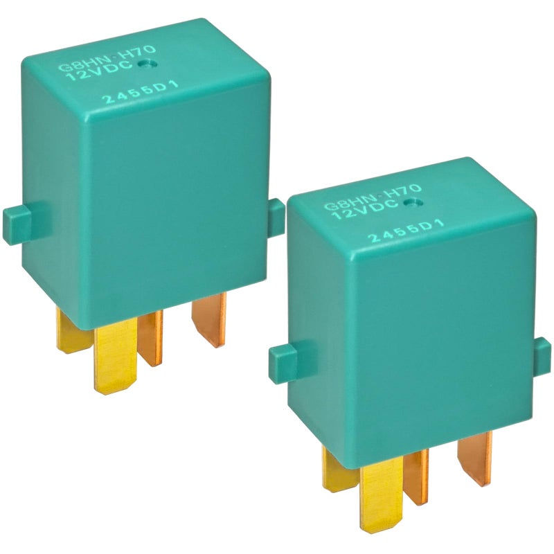 Casalytics Relay G8HNH70 Set of 2 DC12V 20A Micro ISO Plugin Relay for Automotive Compatible for Honda Acura Vehicle - Image 3