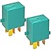 Casalytics Relay G8HNH70 Set of 2 DC12V 20A Micro ISO Plugin Relay for Automotive Compatible for Honda Acura Vehicle - Image 2