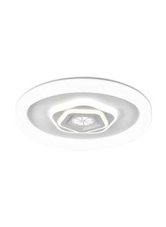 Vmax 72W White Round Wheel Design Ceiling Lamp Light With 4 Different Style Colour Changing Warm Natural Cool White With Night Mode For Bedroom Livingroom Hallway Kids Study Office Lounge Dining  - Image 2