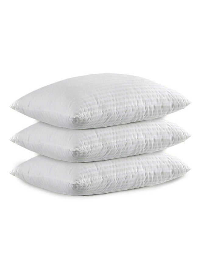 Pillow, Comfortable Hotel Pillow for Sleeping with Microfiber Filling, 3 Pieces, 75 × 50 cm  - Image 2