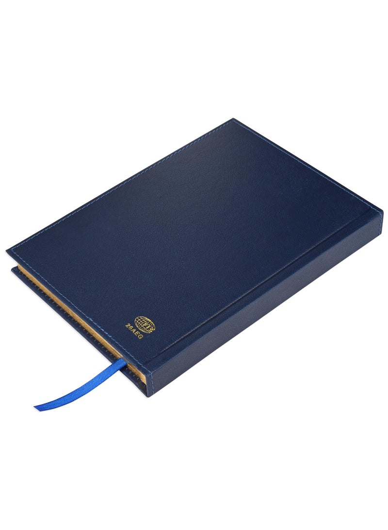 FIS Golden A5 Diary 2025 (Arabic/English) Blue - FSDI26AEG25BL - Image 5