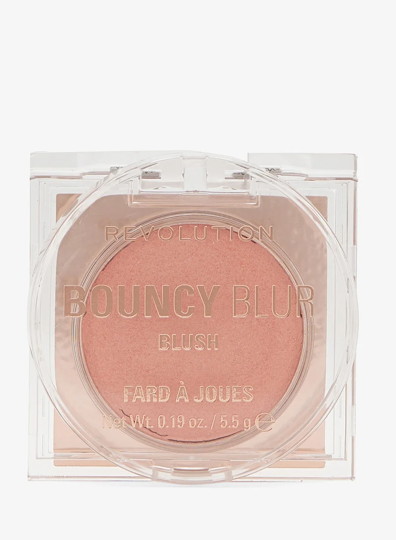 Makeup Revolution Revolution Bouncy Blur Blush Light As A Cloud Peachy Pink