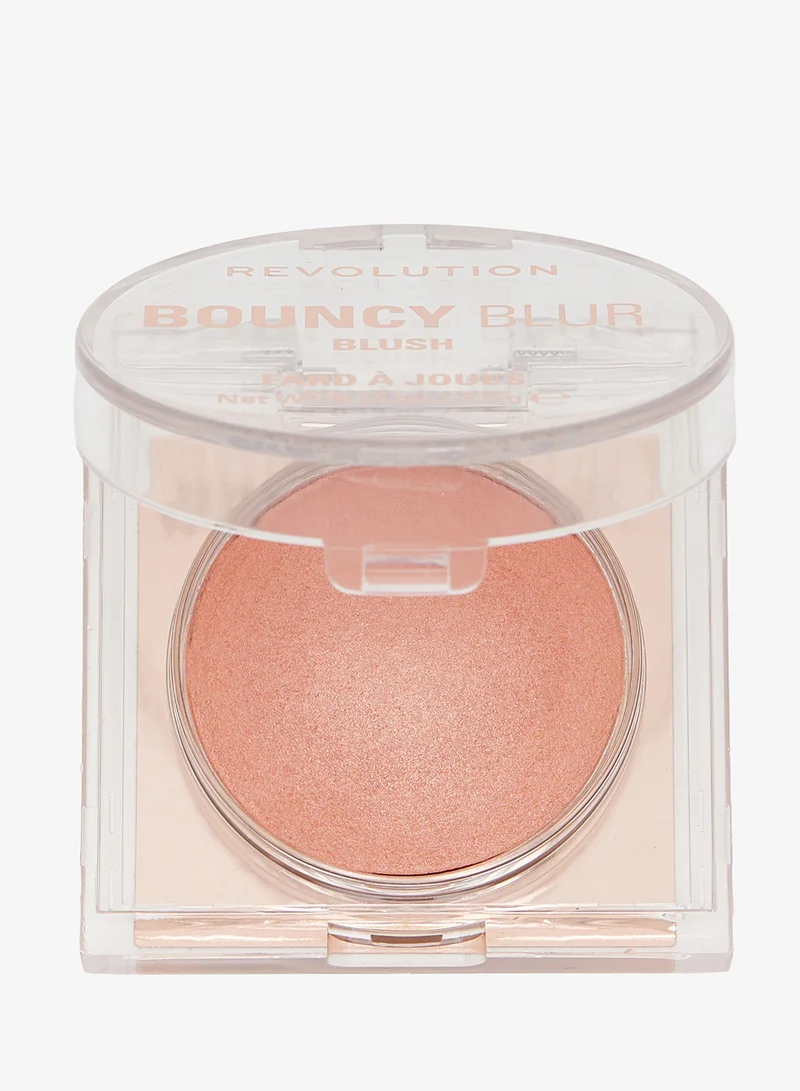 Makeup Revolution Revolution Bouncy Blur Blush Light As A Cloud Peachy Pink