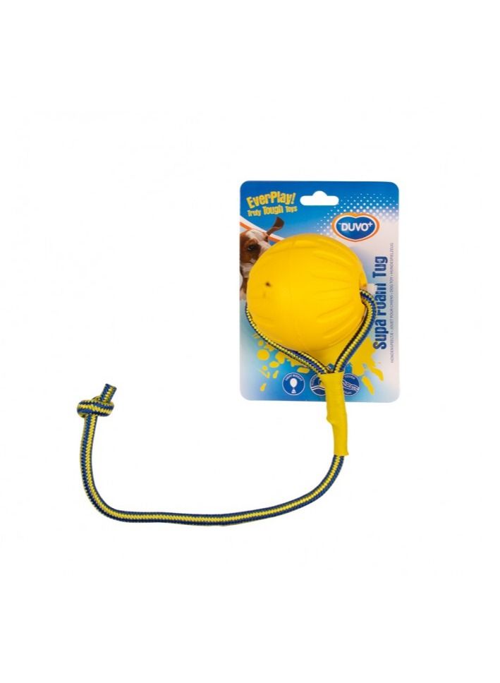 Duvo + Dog Playing  Toy Supa Foam Tug 10x49Cm - Image 1