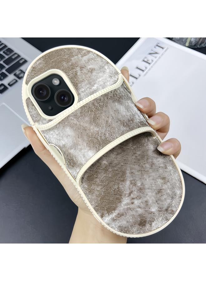 اس-توب جراب لهاتف iPhone 14 بتصميم حذاء جينز إبداعي من مادة TPU - Image 1