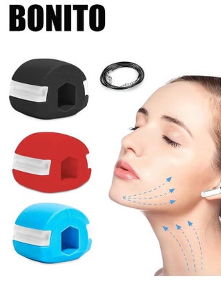 3Pcs Jawline Exerciser, Facial Silicone Jawline Exerciser for Women and Men（Red, Black, Blue） - pzsku/ZEA8CBC8D9CB2AFD7AA89Z/45/1750407671/aba1e84a-ca4c-4972-8000-7d4f9d29f47c