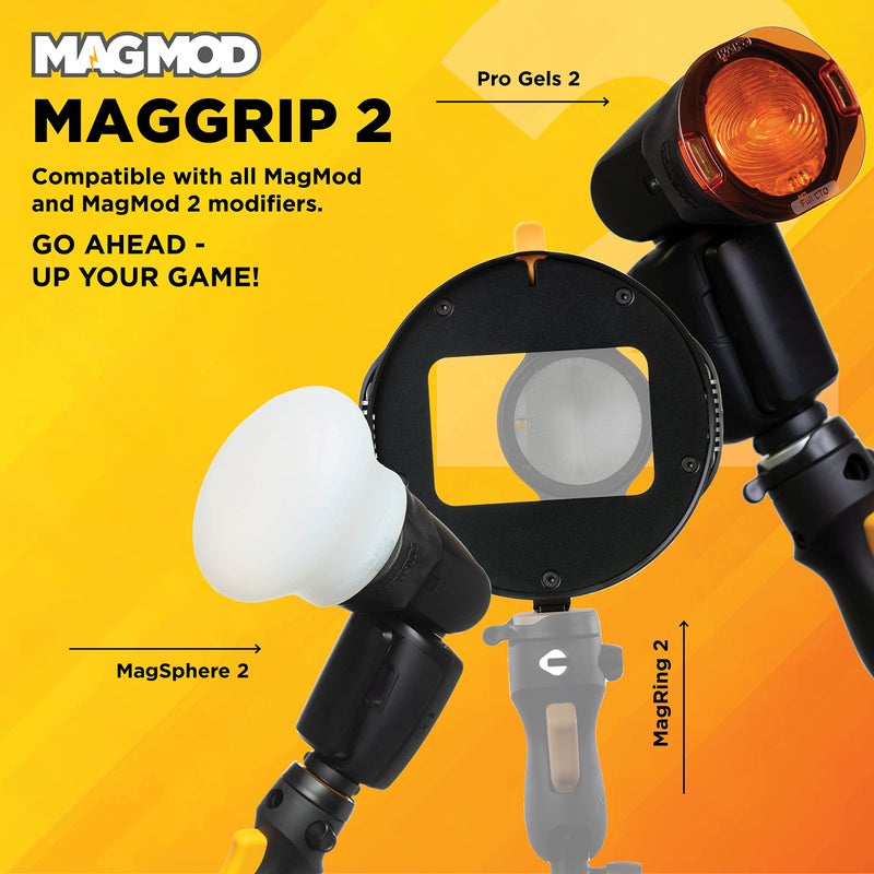 MAGMOD MagGrip 2 by MagMod | Magnetic Light Diffuser Attachment | Universal Silicone Speedlite Mount | Modular Camera Lighting System | Photography Light Diffuser - Image 5
