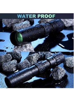 Generic 4K 10-300X 40 مللي متر المحمولة التكبير أحادي تلسكوب المقربة المحمولة التكبير أحادي تلسكوب ترايبود كليب عدسة الهاتف المحمول  - Image 3