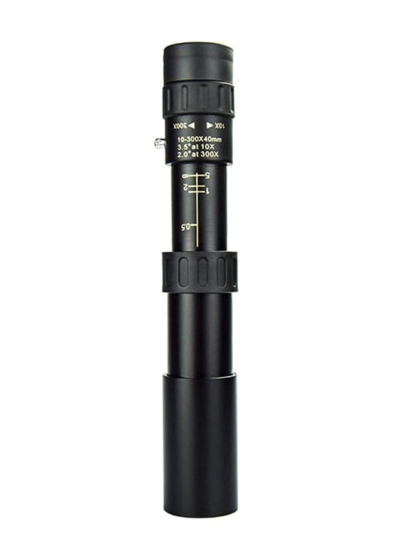 Generic 4K 10-300X 40MM Portable Zoom Monocular Telescope Telephoto Portable Zoom Monocular Telescope+Tripod+Clip Mobile Phone Lens  - Image 1