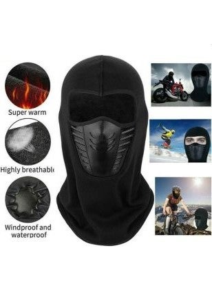 Trenderrs Unisex Windproof Thermal Fleece Ski Mask Cyclist Mask Biker Mask  - Image 2
