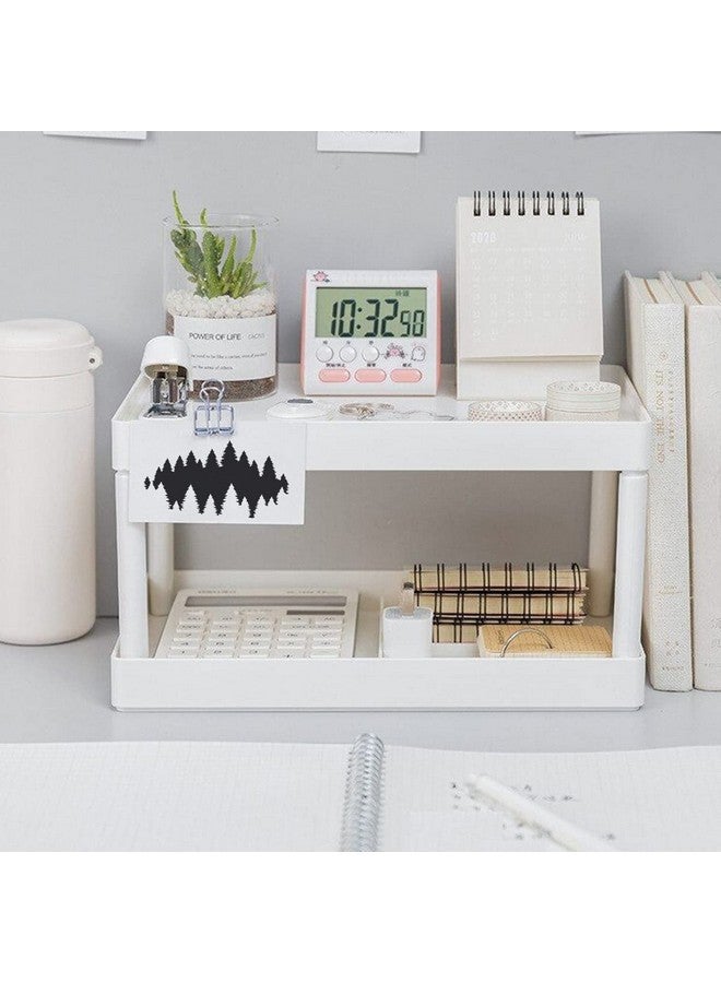 CODOHI 15 Pcs Trees Stencils, Pine Fir Cypress Cedar 3"X6", Christmas Trees Forest Stencils For Painting, Reusable Tree Templates For Window Wood Wall Canvas Holiday Decor - Image 5