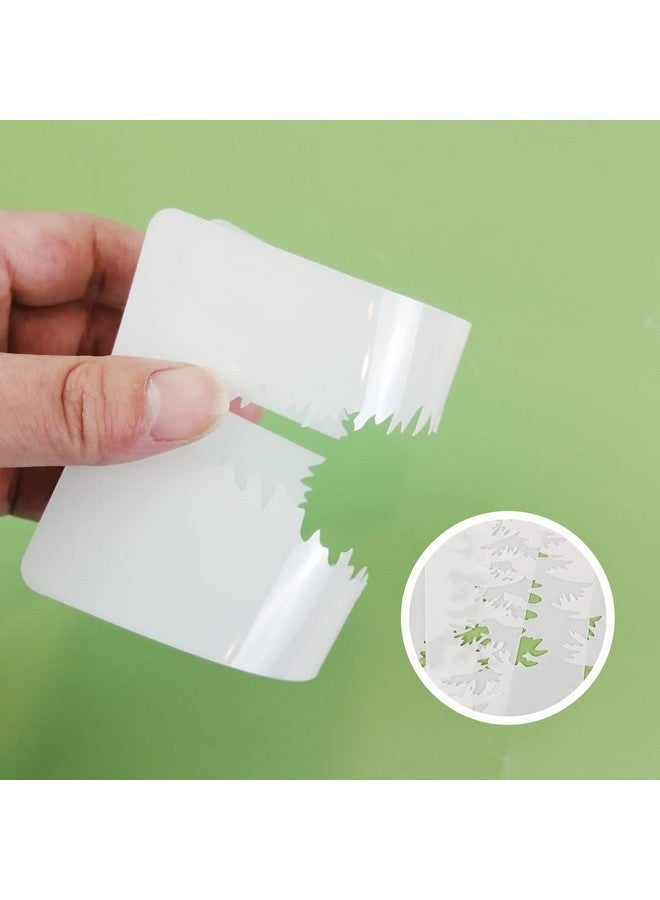 CODOHI 15 Pcs Trees Stencils, Pine Fir Cypress Cedar 3"X6", Christmas Trees Forest Stencils For Painting, Reusable Tree Templates For Window Wood Wall Canvas Holiday Decor - Image 4