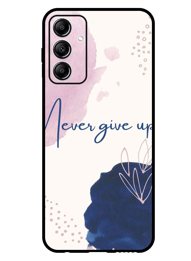 Theodor Protective Case Anti Scratch Shock Proof Bumper Cover For Samsung Galaxy A55 Never Give up - Image 1