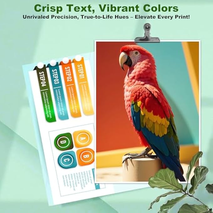 962XL MAGENTA INK CARTRIDGES COMBO PACK REPLACEMENT FOR HP 962 962XL FOR HP OFFICEJET PRO 9015E 9025E 9018E 9025E 9010 9015 9025 9020 PRINTER (962 MAGENTA,2 PACK) - Image 3