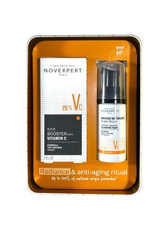 Novexpert Vitamin C Serum Set with Vitamin C and Zinc Lotion for Skin Care  - Image 3