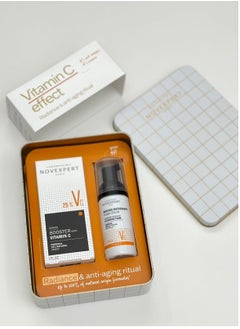 Novexpert Vitamin C Serum Set with Vitamin C and Zinc Lotion for Skin Care  - Image 4