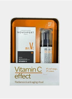 Novexpert Vitamin C Serum Set with Vitamin C and Zinc Lotion for Skin Care  - Image 1