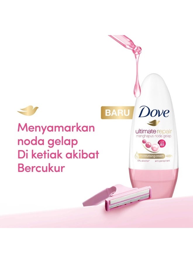 دوف مزيل العرق دوف ألتيميت ريبير مع النياسيناميد المضاد للتعرق - 40 مل - Image 5