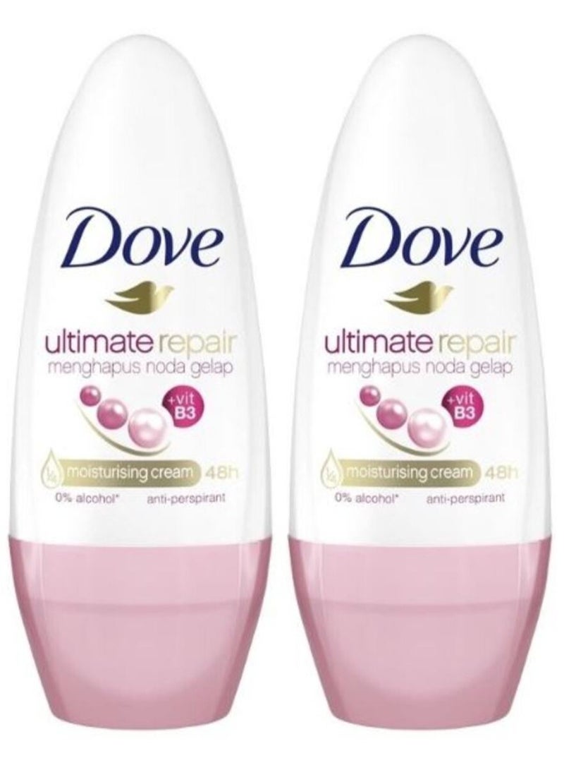 دوف مزيل العرق دوف ألتيميت ريبير مع النياسيناميد المضاد للتعرق - 40 مل - Image 2