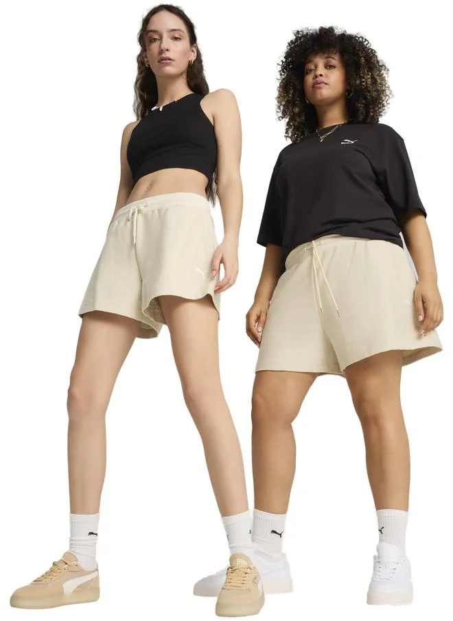 Puma PREMIUM Essentials A-Line Shorts 4' Jacquard Women