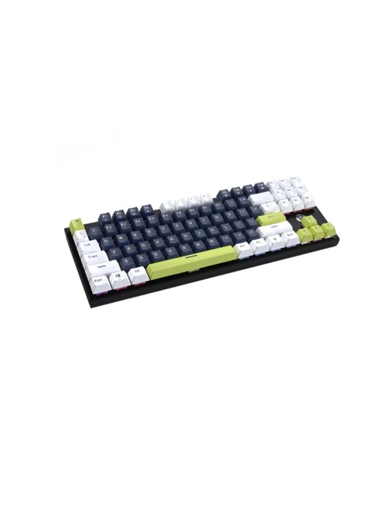 FANTECH ATOM87S MK877S Mechanical Gaming Keyboard with Blue Switches, RGB Backlight, Wired USB-C, English/Arabic Layout - Image 3