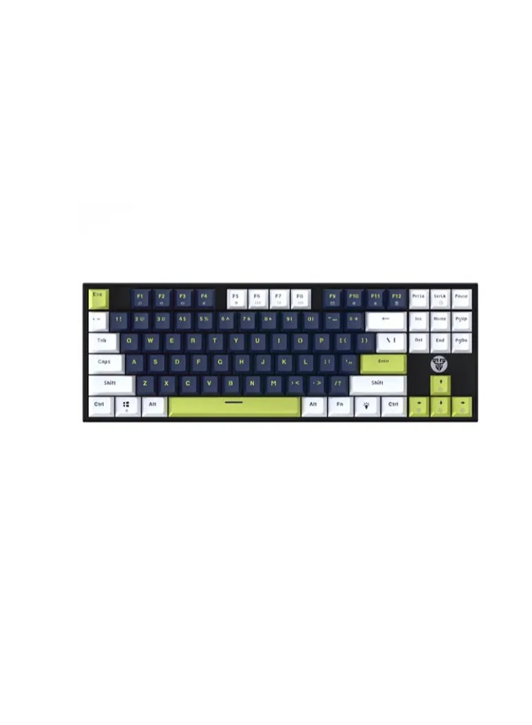 FANTECH ATOM87S MK877S Mechanical Gaming Keyboard with Blue Switches, RGB Backlight, Wired USB-C, English/Arabic Layout - Image 2