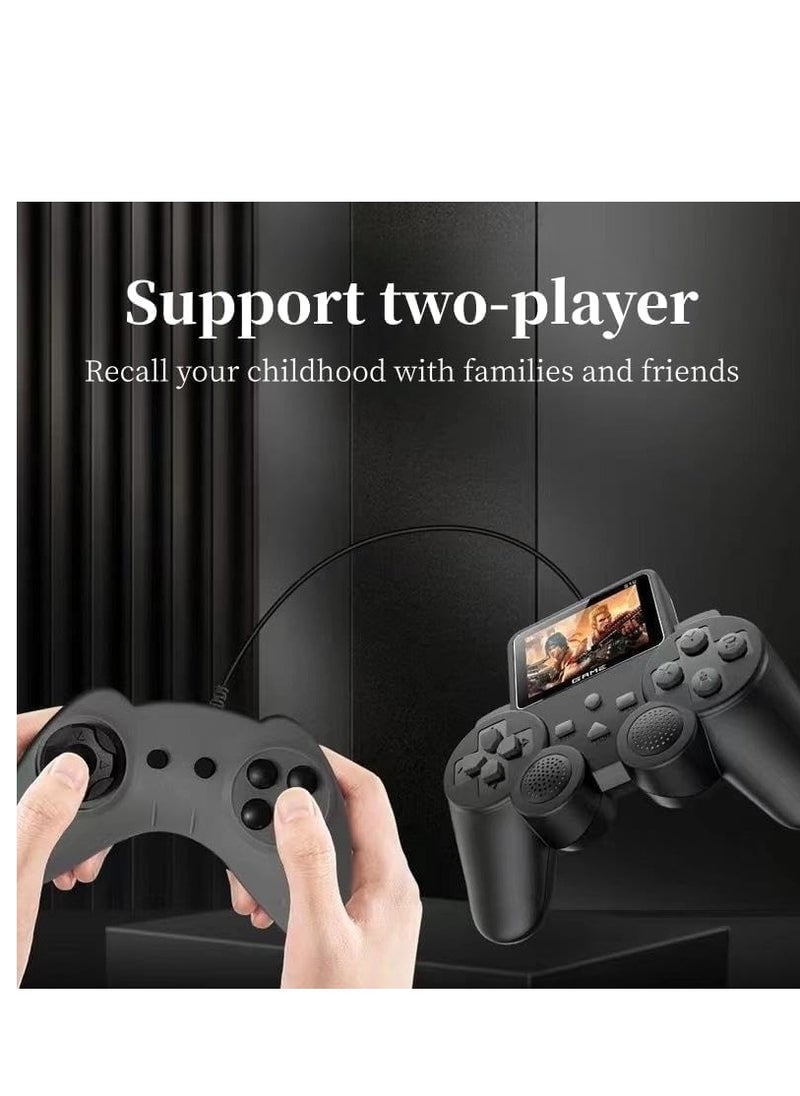 S10 GAMEPAD Controller Gamepad with Built-in HD Color Screen with 520 Classic Games with Extra 2 player controller set
