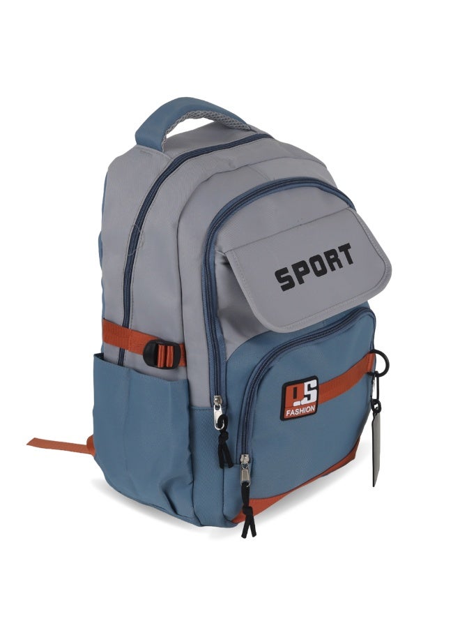 A backpack suitable for work, college, and school. A laptop backpack. A university student backpack. An everyday bag. - Image 2