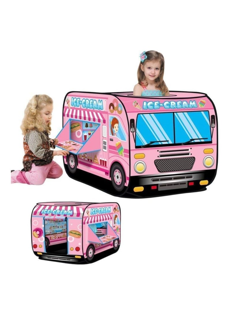 BLOOMING TIME Pop Up Play Tent for Kids,Engine Pop Up Pretend Playhouse Indoors & Outdoors - Image 5