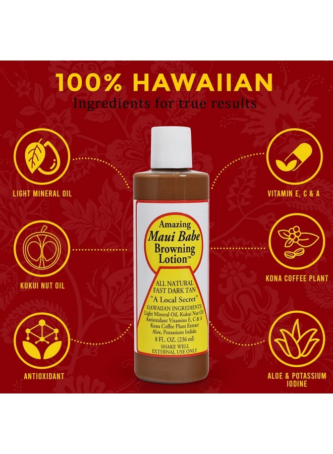 Maui Babe Browning Lotion 8 Ounces - Image 4