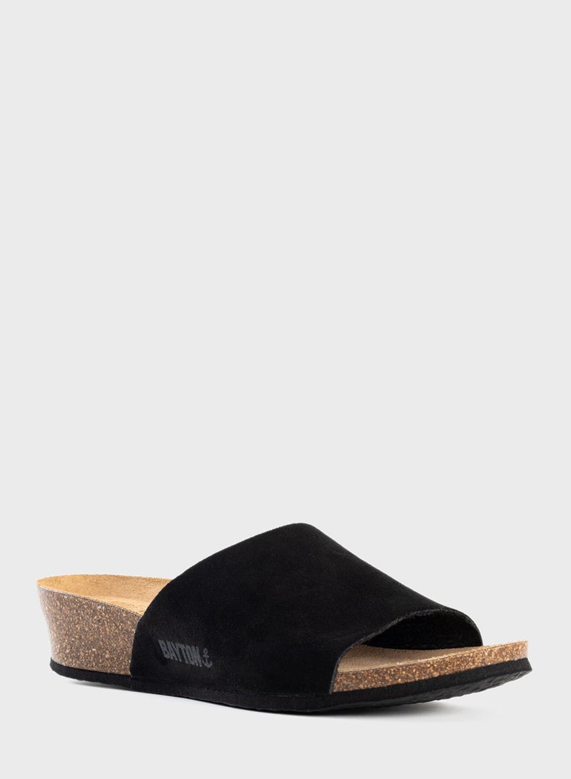 BAYTON Ventura X Strap Wedge Sandals  - Image 3