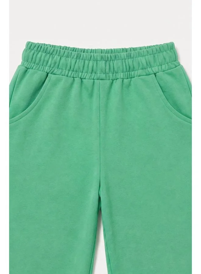 Perendi Elastic Comfortable Fit Pocketed Unisex Sweatpants for Boys and Girls.