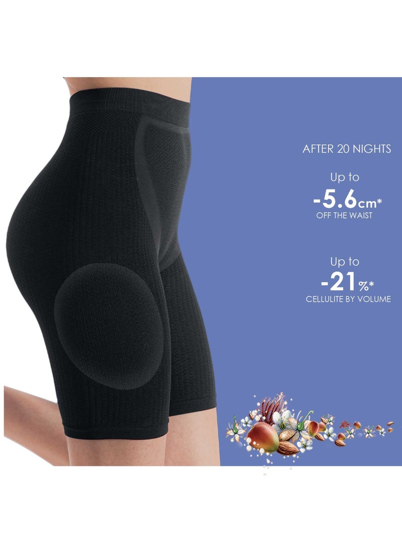 Lytess Night Detox Slimming & Anti cellulite Shorts, Black L/XL  - Image 2