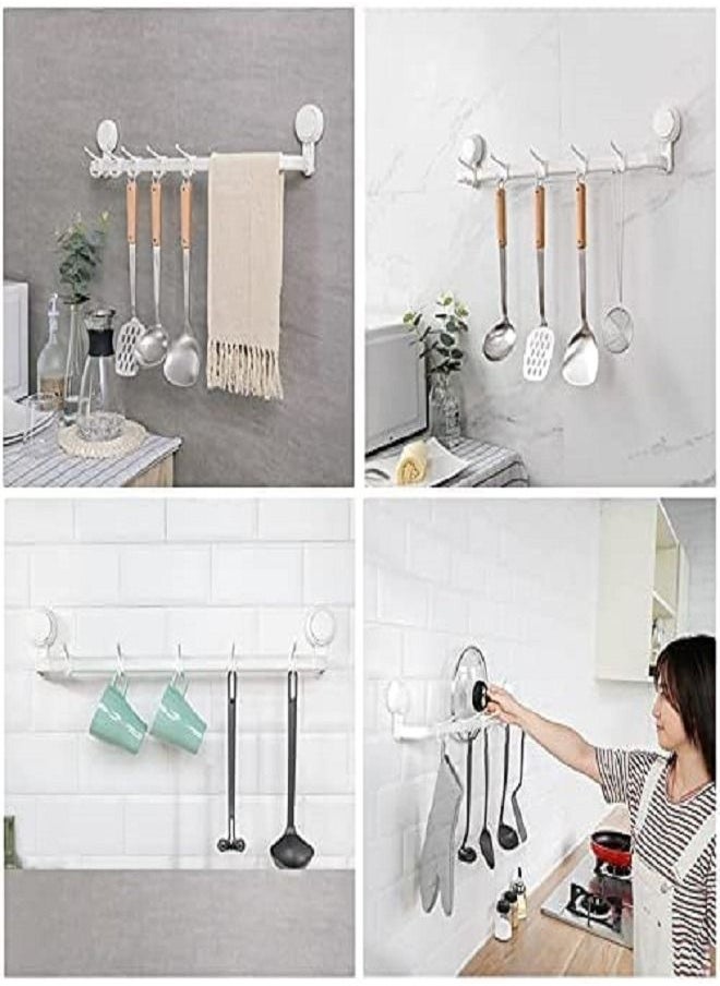 E COMMERCE  BAG Towel Holder ,Towel Organizer ,Towel Rack ,Kitchen Towel Holder With Spoon Hooks, Toilet Towel Holder With Hooks, Suction Towel Holder, Shower Caddy, Shower Organizer , Toilet Organizer ,Bathroom Storage Organizer.  - Image 4