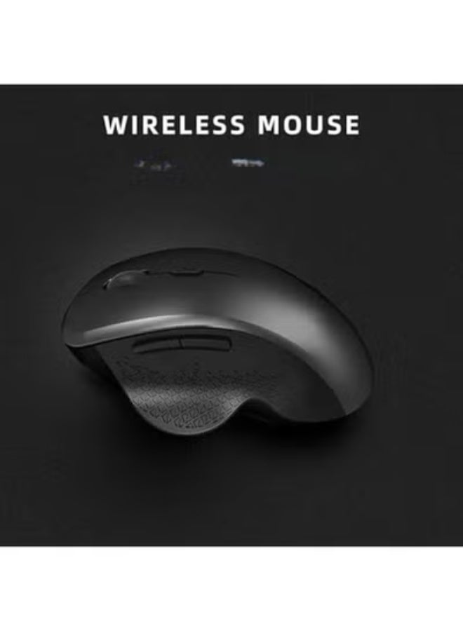 Wireless Silent Mouse - Rechargeable Dual Mode Bluetooth & 2.4G - 6 Buttons, 2400 DPI, Lightweight & Power Saving - Image 2