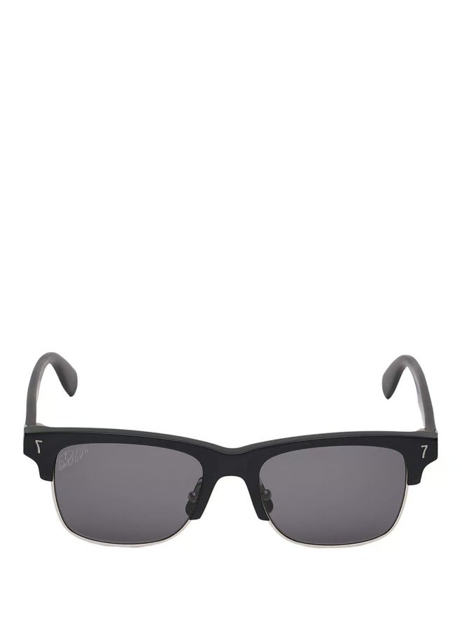 CR7 BD005 009 20 52 Men's Square Sunglass - Black - Image 2