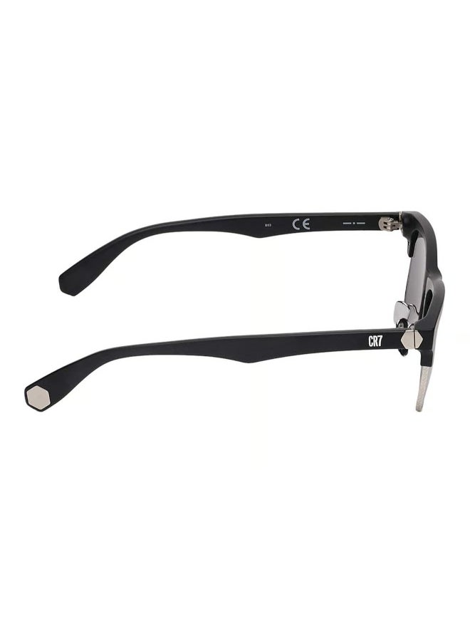 CR7 BD005 009 20 52 Men's Square Sunglass - Black - Image 3