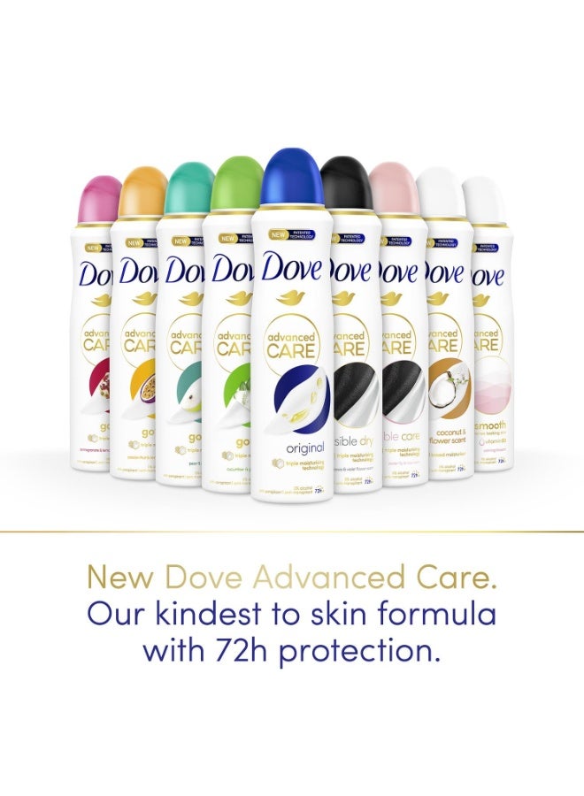 دوف بخاخ مزيل العرق دوف أدفانسد كير إنفيزيبل دراي مع تقنية الترطيب الثلاثية، 250 مل - Image 4