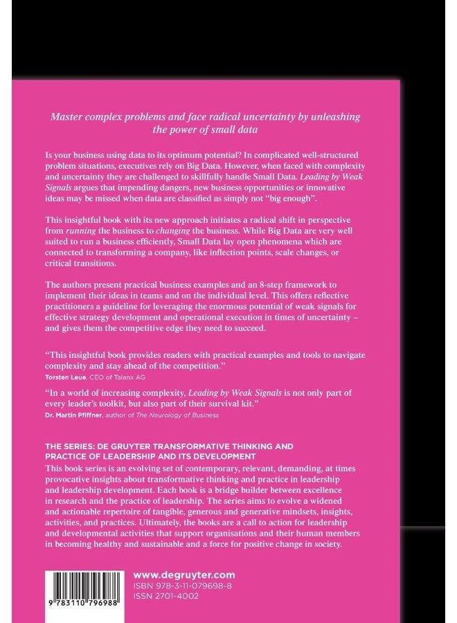 Leading by Weak Signals: Using Small Data to Master Complexity - Image 2