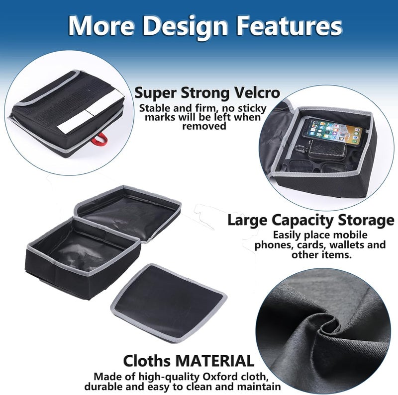 Sekhyna Car Central Control Storage Box for Chevrolet Corvette C7 (2014-2019) - Armrest Organizer - Image 3