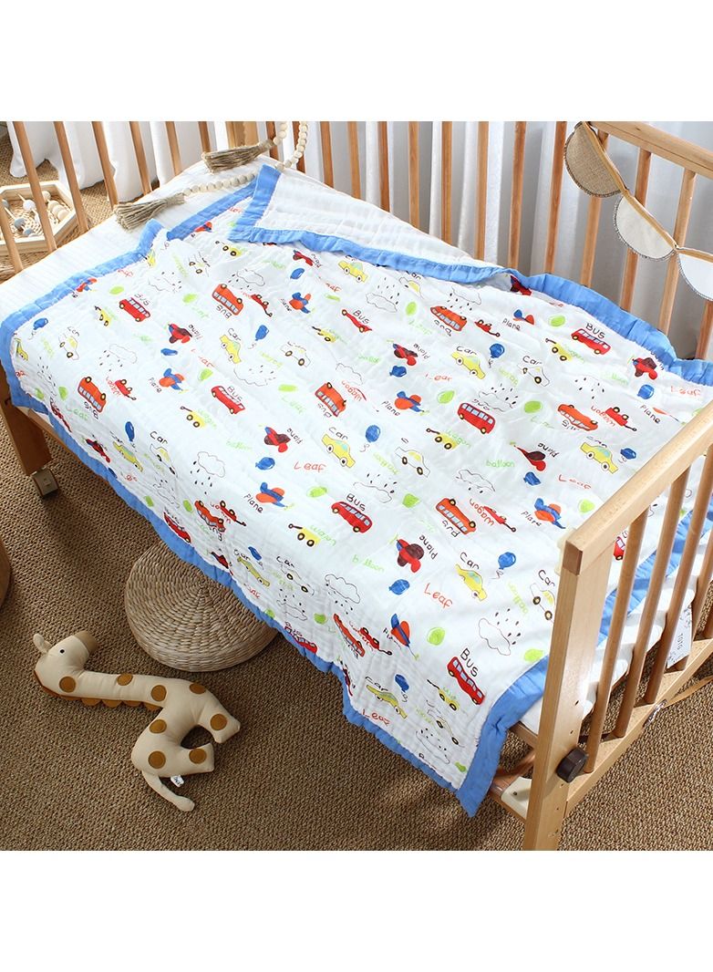 Pure Cotton Cartoon Printed Bath Towels