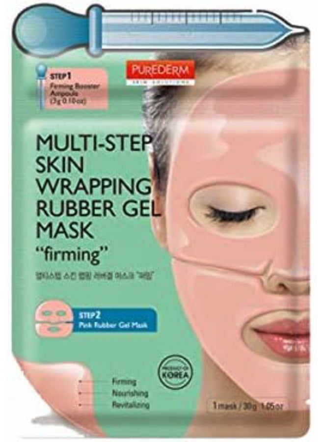 Purederm Multi-Step Skin Wrapping Rubber Gel Mask 30gm Pack of 2