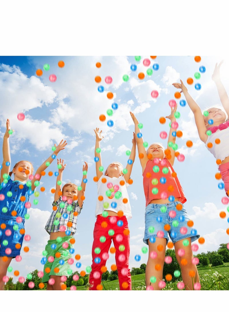 KASTWAVE Bouncy Ball, ICY Kids, 25 pcs Neon High Bouncing Balls, Birthday Party Favors, Goodie Bag Fillers, Fun Assorted Colors for Game Prizes Vending Machines - Image 5