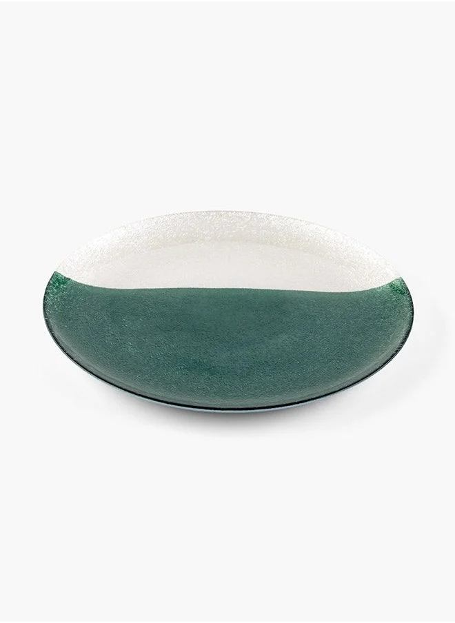 2XL Home Charger Plate- Dark Green and White